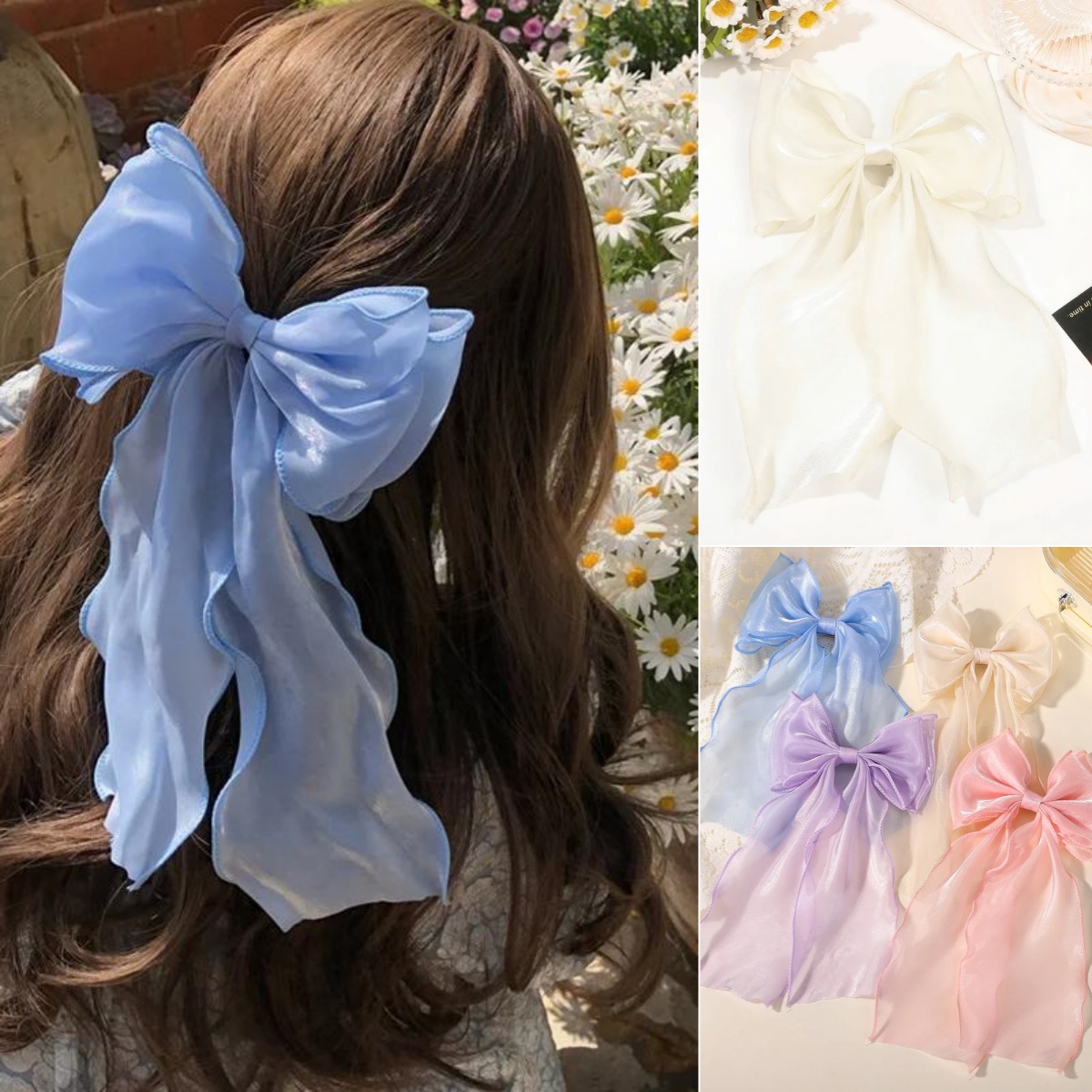 Ribbon Bow Gift - Nouvelle pince à cheveux en chiffon