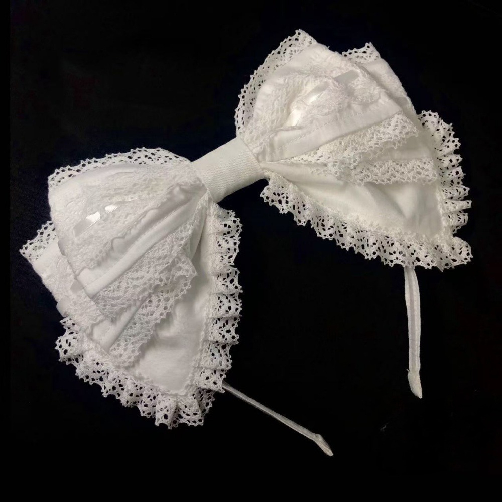 Serre-tête Y2K Lolita en dente - Ribbon Bow Gift avis et prix