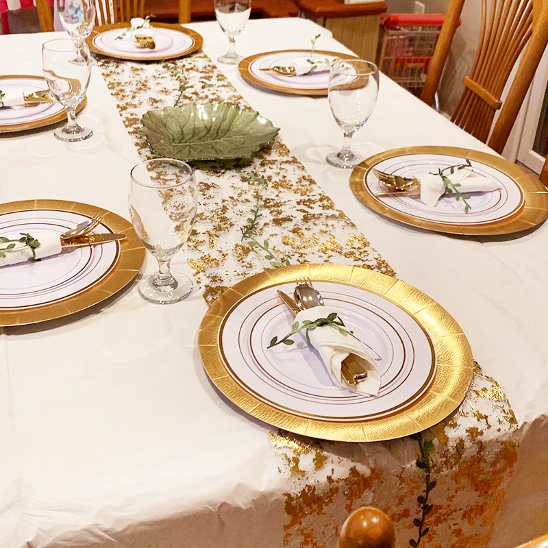 Chemin de Table D.lique à Pail - Christmas Table Runner avis et prix