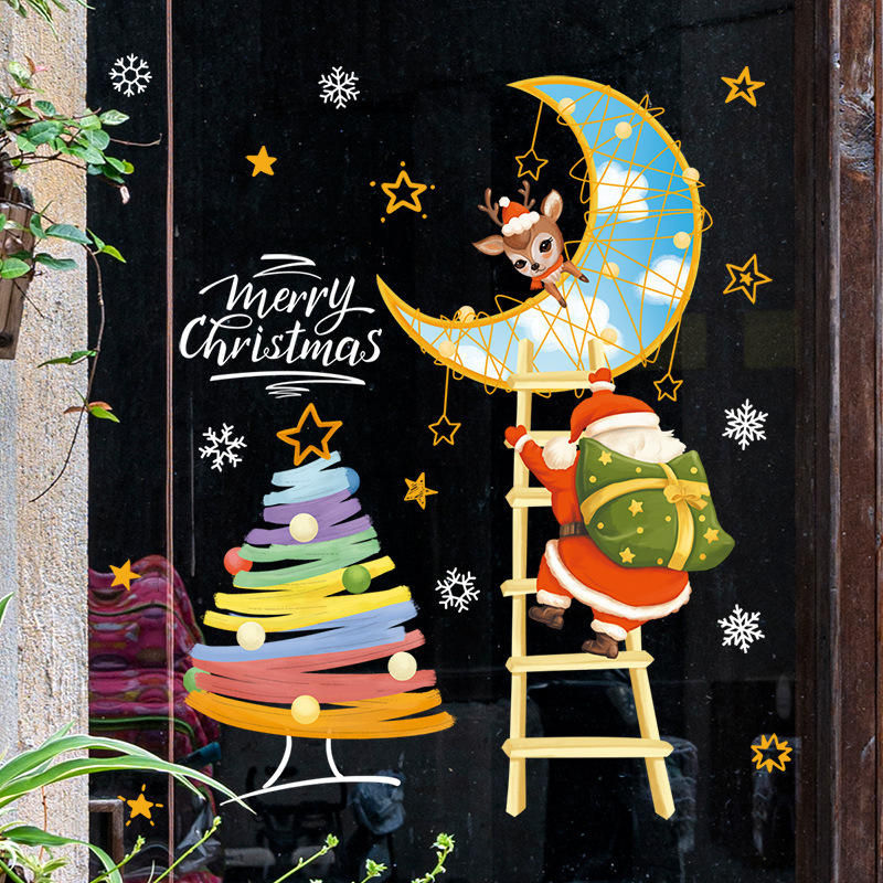 Autocollant Joyeux Noël pour F - Snowflake Window Decal avis et prix