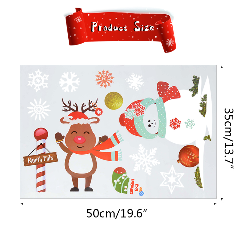 Autocollants de fenêtre de Noë - Snowflake Window Decal avis et prix